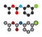 Chlorpropham herbicide molecule