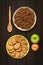 Chocolate and Apple Oatmeal Cookies