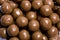 Chocolate ball background