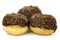 Chocolate ball donuts