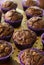 Chocolate banana muffin