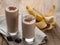 Chocolate and banana smoothie