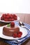 Chocolate blancmange