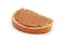 Chocolate bread slice