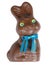 Chocolate bunny, clip-pathed