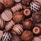 Chocolate candies. Belgian truffles