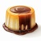 Chocolate Caramel Sugar Tart Dessert Icon