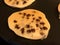 Chocolate Chip Pancakes on the Griddle