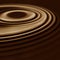 Chocolate,cocoa or coffee swirl