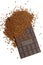 Chocolate and coffee granules