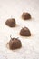 Chocolate Coffee Mousse Heart Cakes