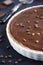 Chocolate and coffee tart