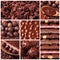 Chocolate collage