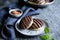 Chocolate Conchas - sweet Mexican breads