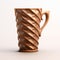 Chocolate Creamer Mug 3d Model With Spirals And Curves