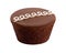 Chocolate Cupcake isolated