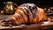 chocolate dessert croissan food