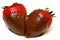 Chocolate Dipped Strawberries Cutout