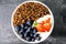 Chocolate Flavoured Breakfast Cereals With Fresh Fruit