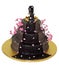 Chocolate Fountain Iced Cake