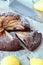 Chocolate Galette with Pears