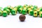 Chocolate green ball