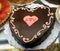 Chocolate Heart Cake