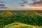 Chocolate Hills - the main landmark of the Philippines