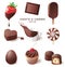 Chocolate icons