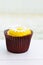 Chocolate lemon cupcake