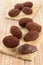 Chocolate Madeleines Wooden cutting boards