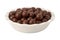 Chocolate Malt Balls isolated