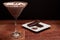 Chocolate martini Garnish