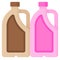 Chocolate milk gallon and Strawberry milk gallon icon