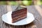 Chocolate mousse cake