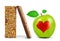 Chocolate Muesli Bars with apple