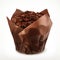 Chocolate muffin icon