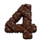 Chocolate numbers. 3d number 4