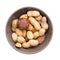 Chocolate and peanuts bowl