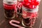 Chocolate Peppermint Cupcakes in a Jar