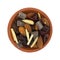 Chocolate plus nuts and cranberry trail mix