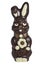 Chocolate rabbit isolation