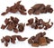 Chocolate shavings set