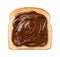 Chocolate Spread on Toast