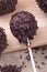 Chocolate sprincled cakepops