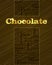 Chocolate template