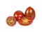 Chocolate Tomato or Brown color tomato on white background