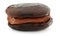 Chocolate Whoopie Pie On White