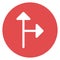 Choice, path Isolated Vector Icon which can be easily modified or edited