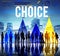 Choice Selection Option Choosing Risk Concept